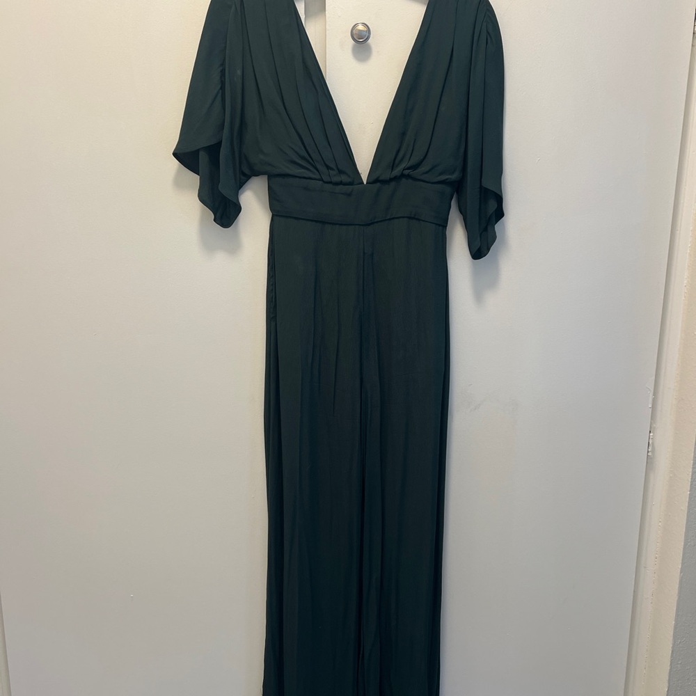 Elegant Green Women's Jumpsuit